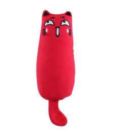 Plush Cat Toy Rustle Sound Catnip Toy Cats Products for Pets Cute Cat Toys for Kitten Teeth Grinding Cat Plush Thumb Pillow